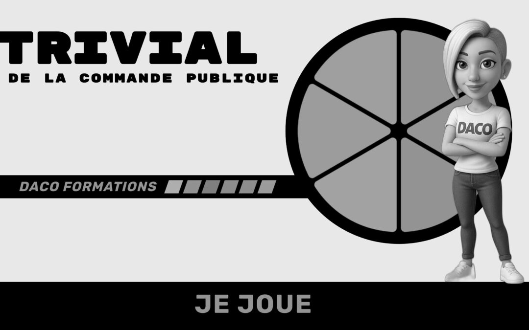 Former autrement : la commande publique… version jeu